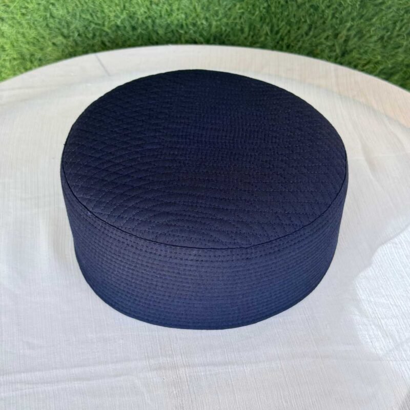 Mirha Kufi Cap (Navy Blue)