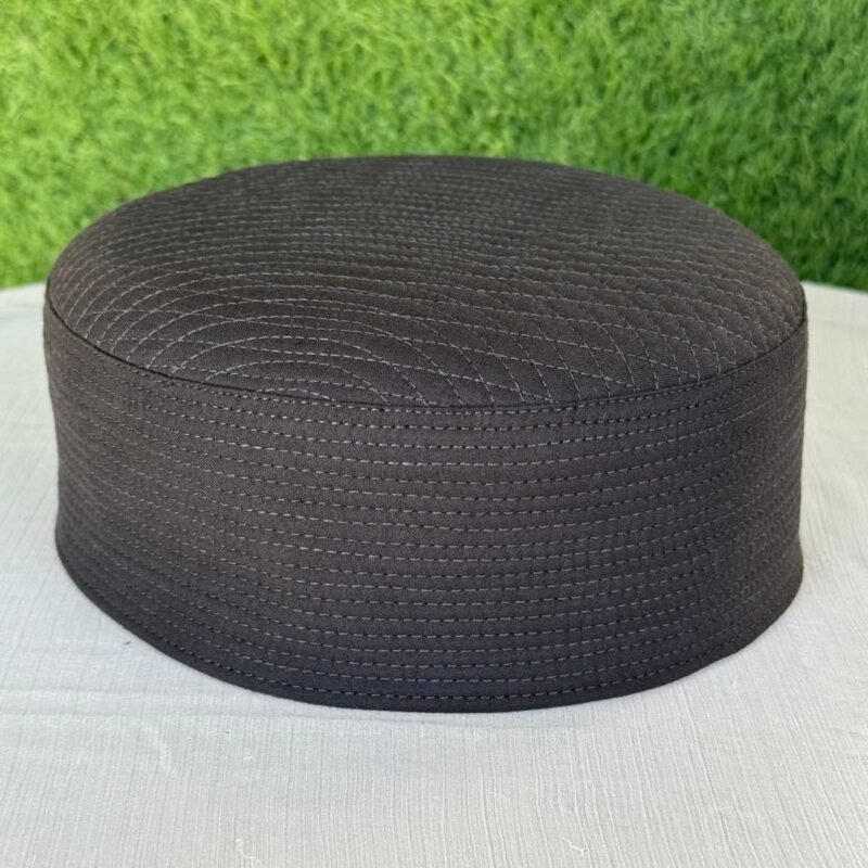 Mirha Kufi Cap (Dark Grey)